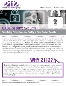 2112 Group Case Study: A Security Company
