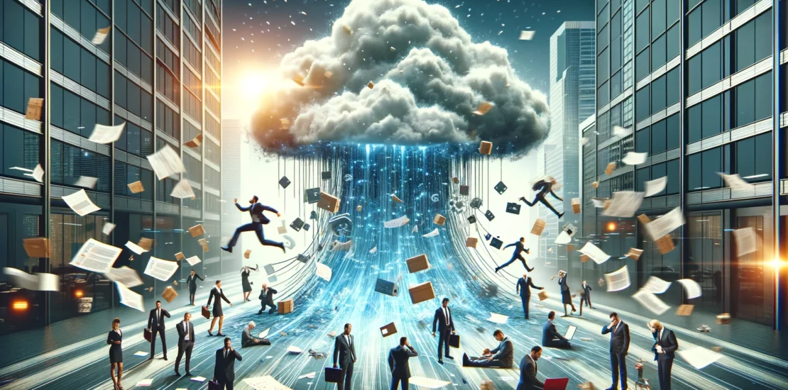 data exiting the cloud