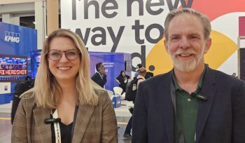 Larry Walsh and Maddie Frank at Google Cloud Next
